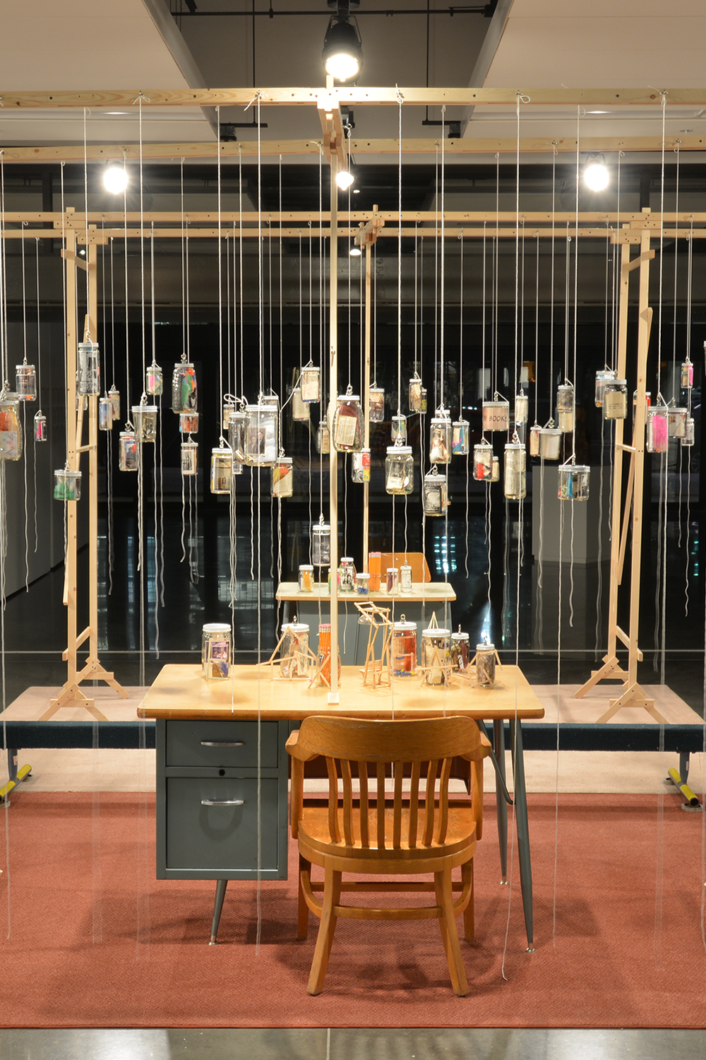 Overall View of Installation, 8’ x 12’ x 9’